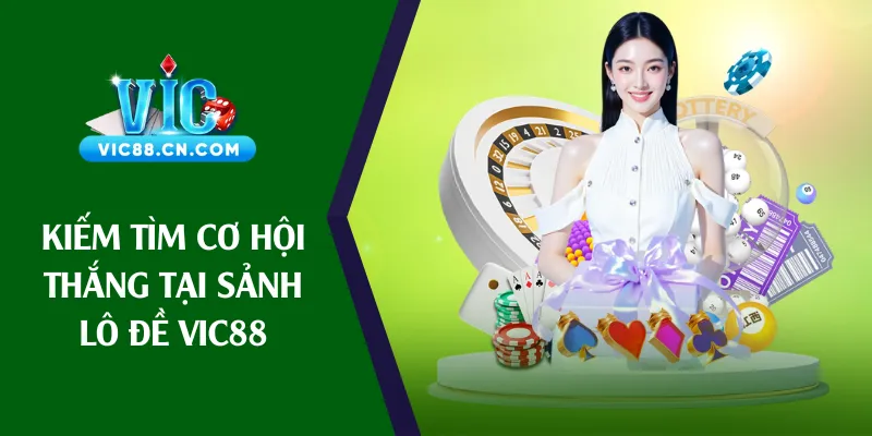 Kiếm tìm cơ hội thắng tại sảnh lô đề Vic88